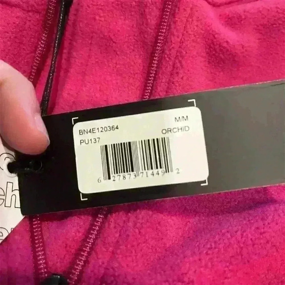 Bench Women's Purple Asymmetric Zip-Up Microfleece Jacket Size M - Picture 3 of 11